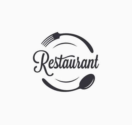 153588168-assiette-avec-fourchette-et-cuillère-logo-du-restaurant